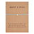 Rinhoo Fashion Woven Adjustable Bracelet With Card Infinity Love Gold Crown Star Charm Bracelet for Girls Jewelry Drop Shipping